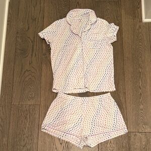 Roller Rabbit Multicolor Polka Dot Pajama Set